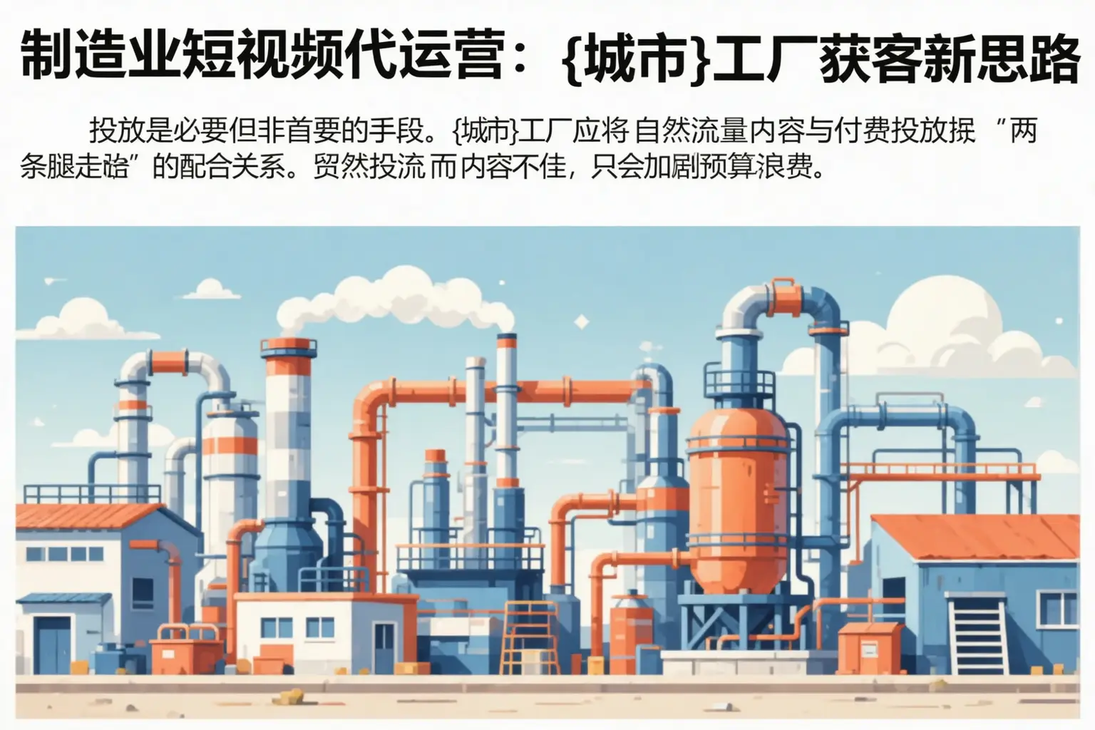 制造业短视频代运营：广西工厂获客新思路