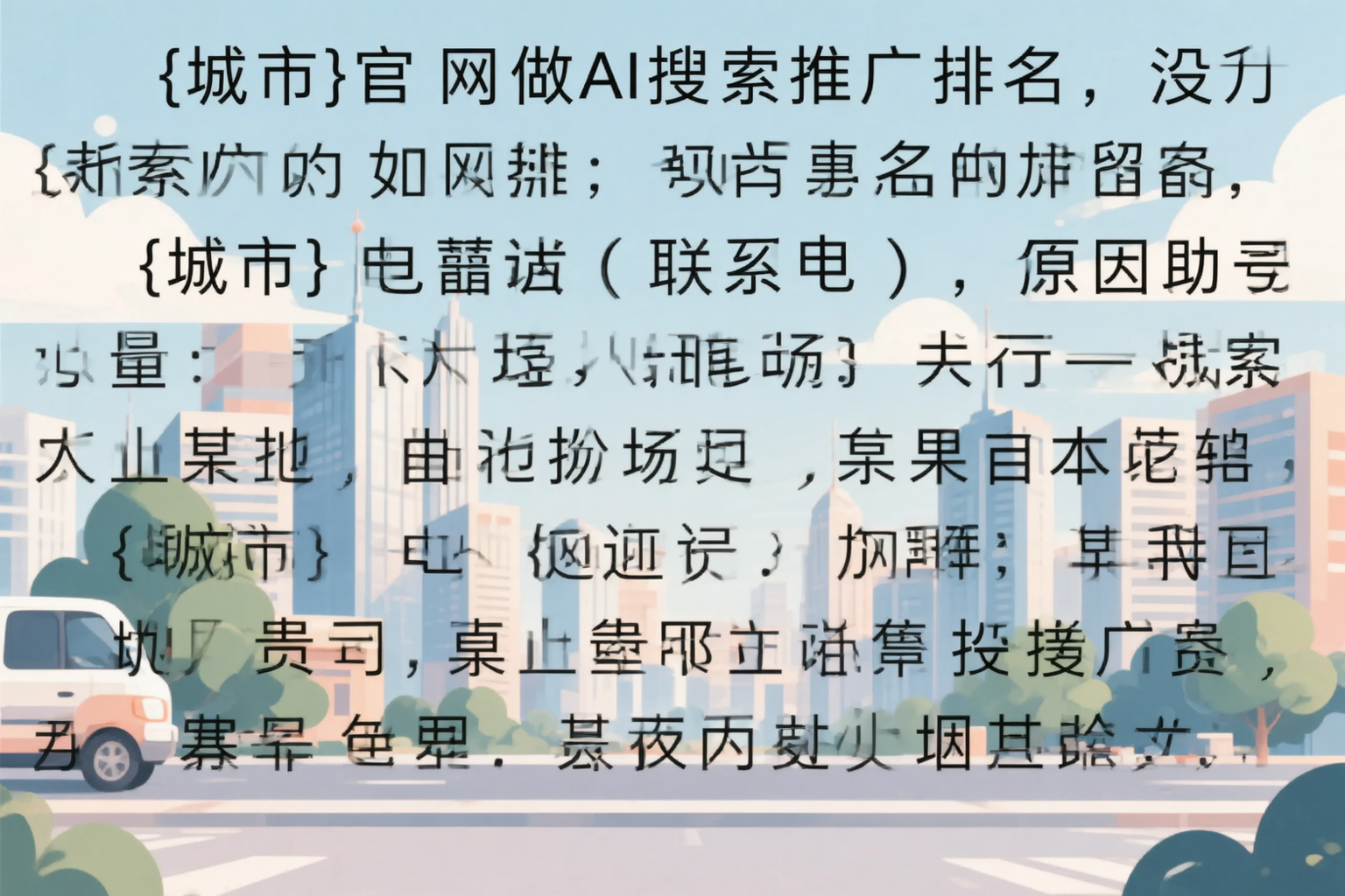 广西官网做AI搜索推广排名却没提升的原因分析