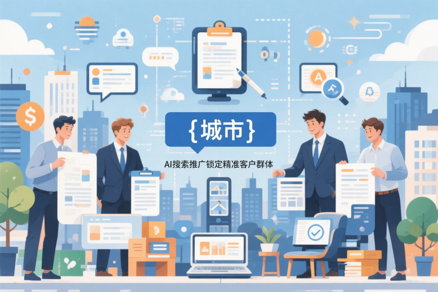 广西公司如何用AI搜索推广锁定精准客户群体