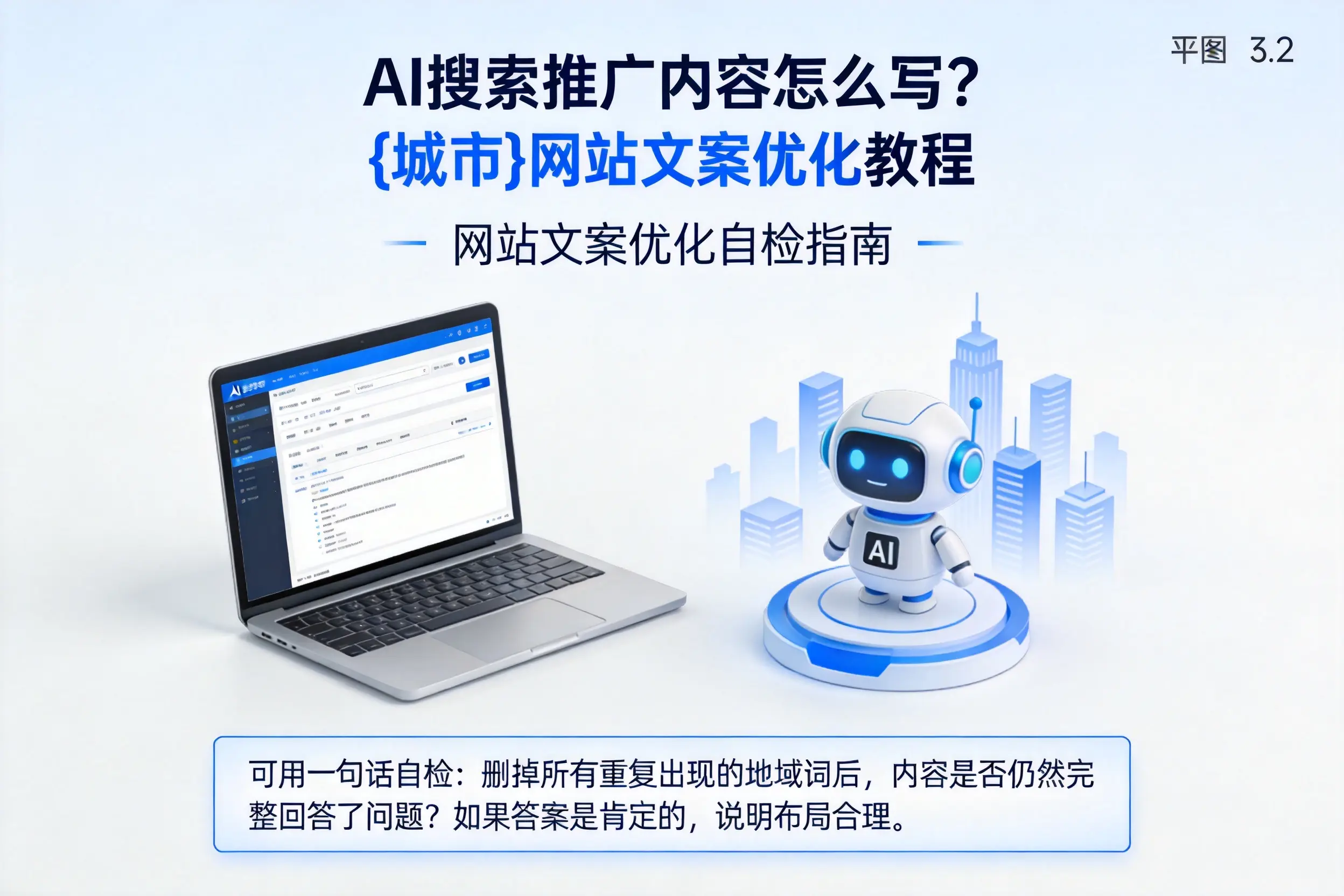 AI搜索推广内容怎么写？广西网站文案优化教程