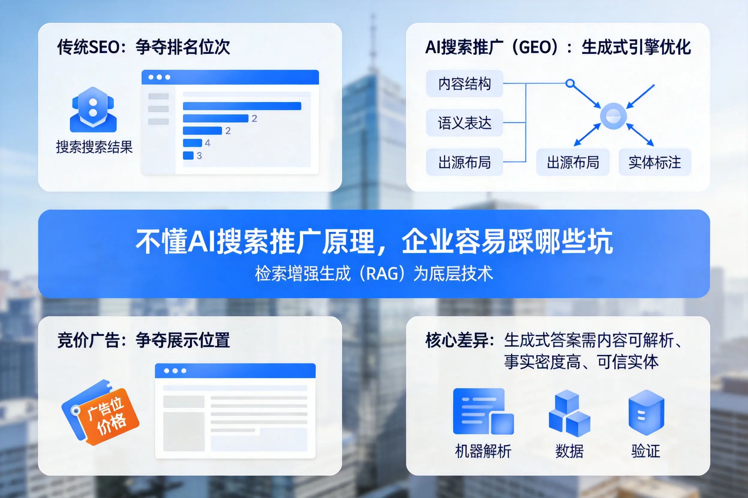 不懂AI搜索推广原理，广西企业容易踩哪些坑