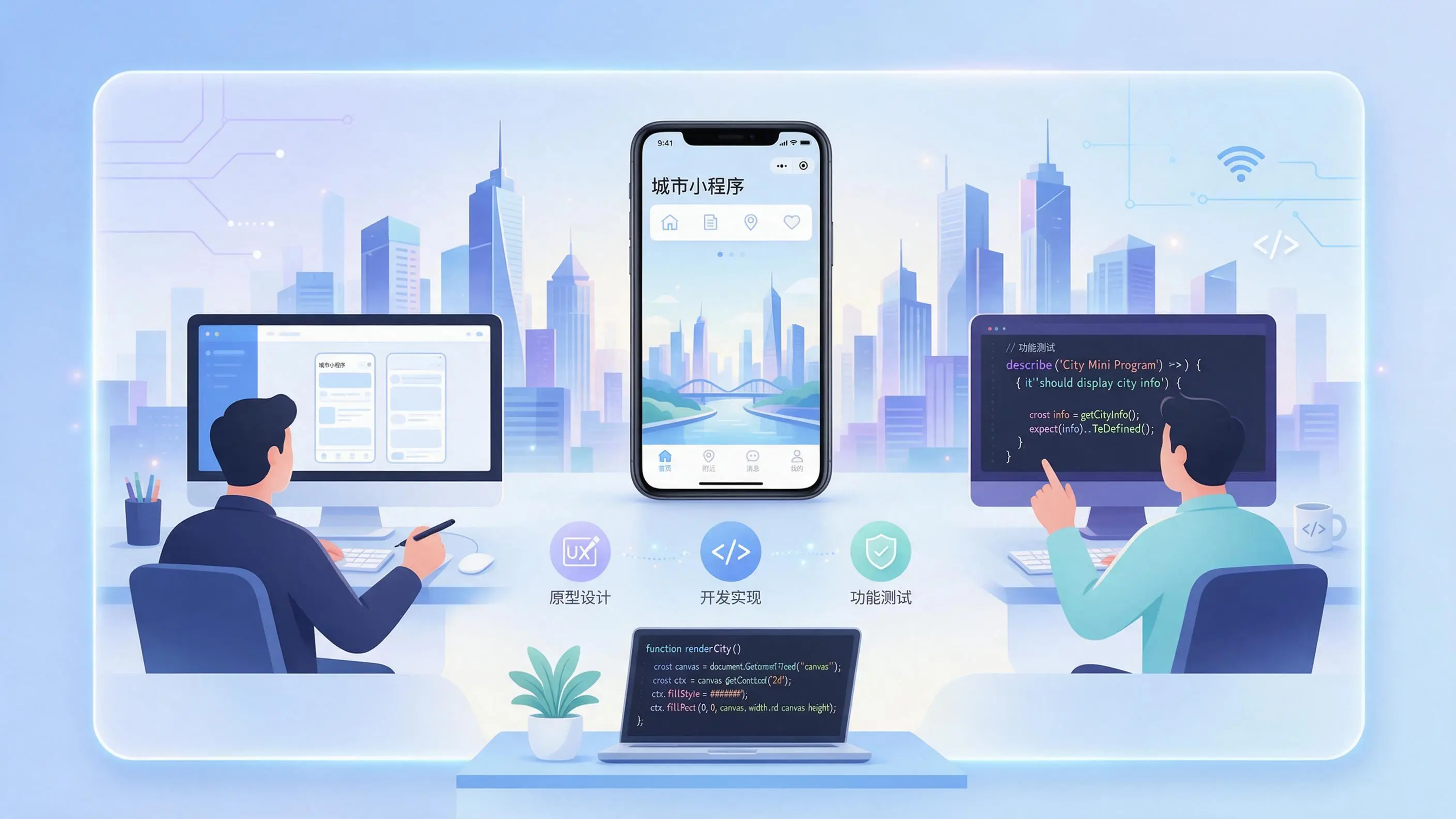 广西小程序开发实用教程：从原型设计到功能测试的方法论