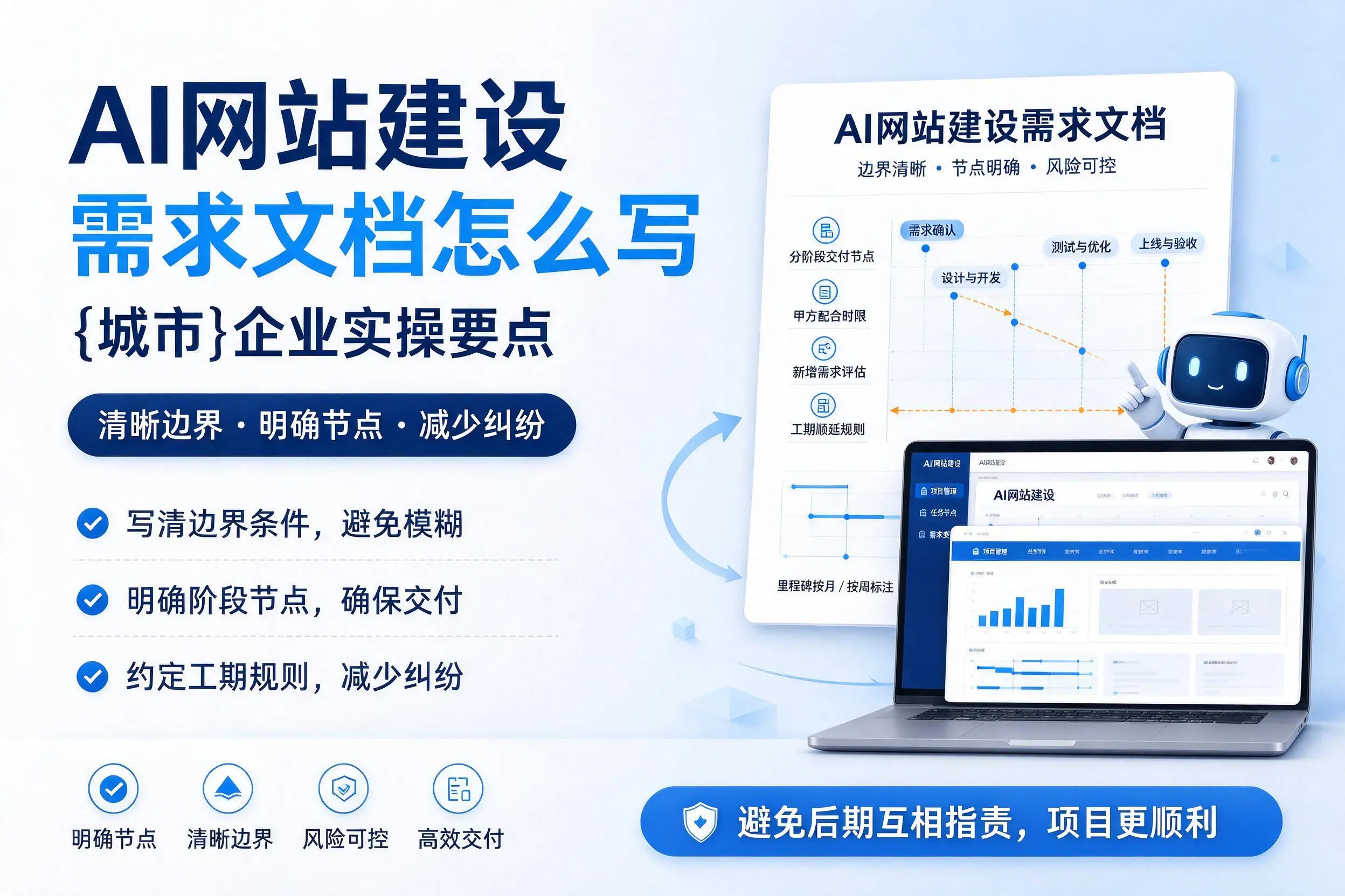 AI网站建设需求文档怎么写，广西企业实操要点