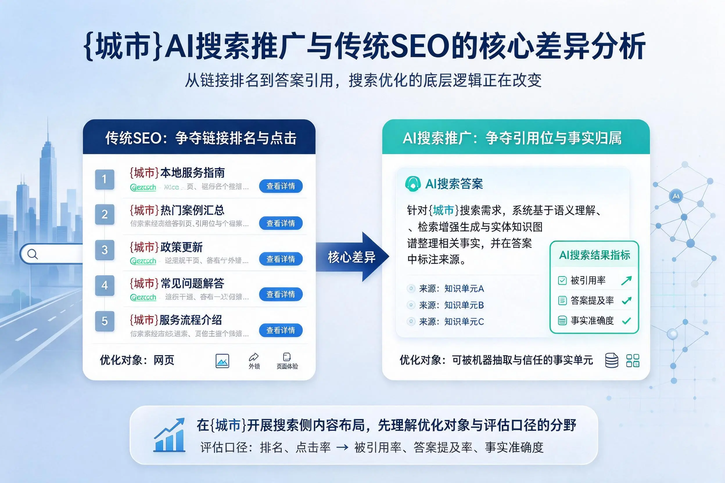 广西AI搜索推广与传统SEO的核心差异分析